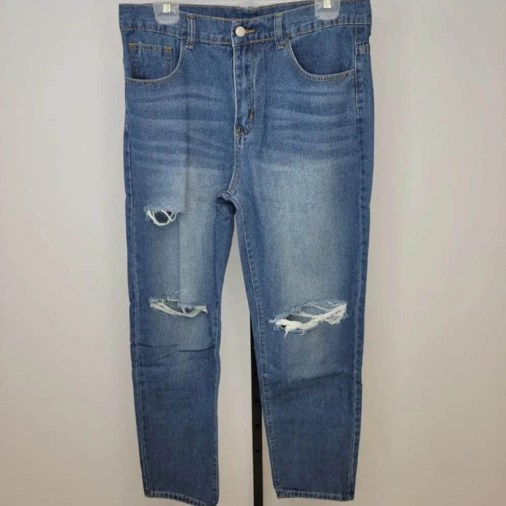 SHEIN Men's Straight Leg  Jeans